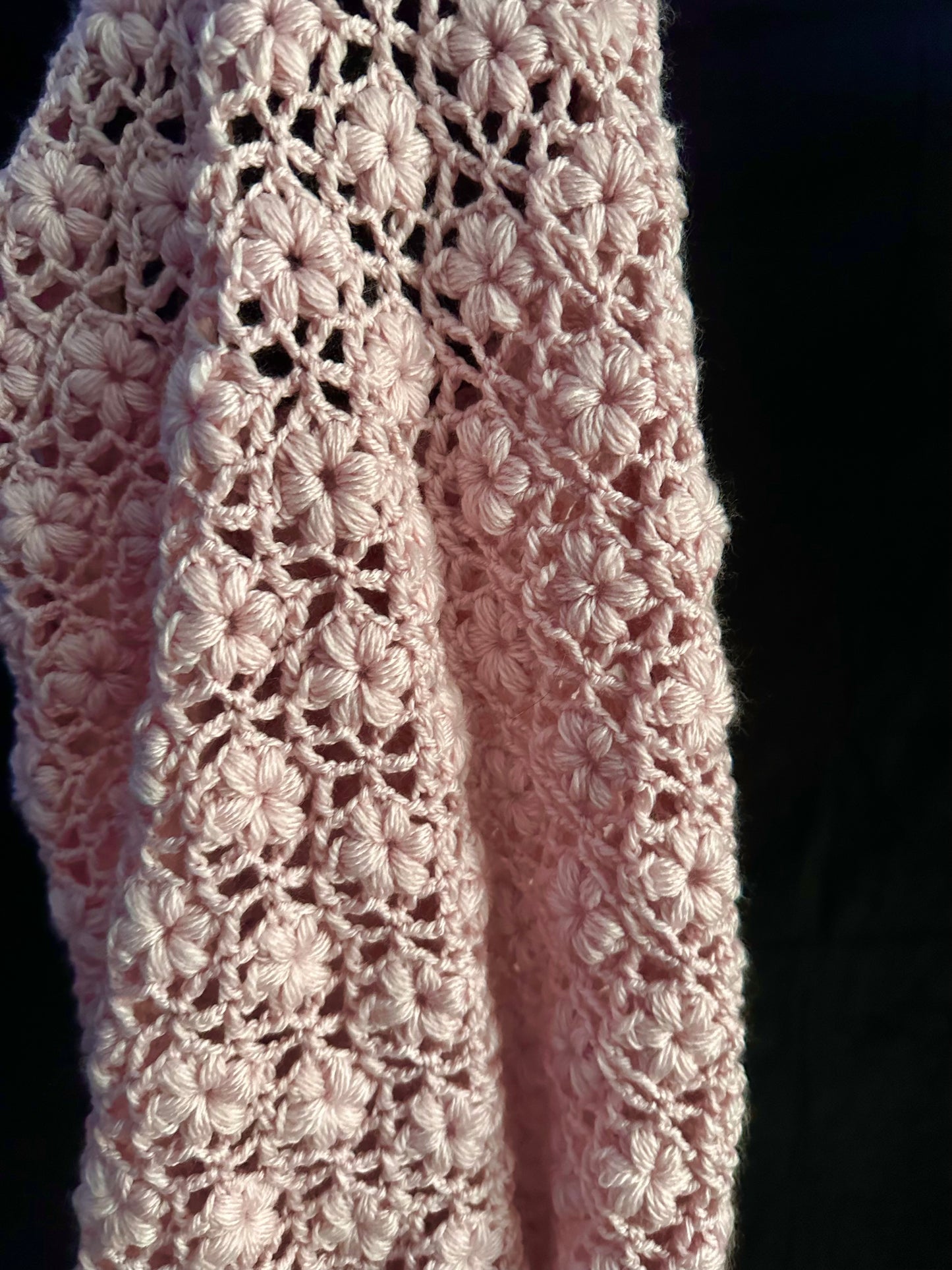 Flower Puff Sleeve Sweater