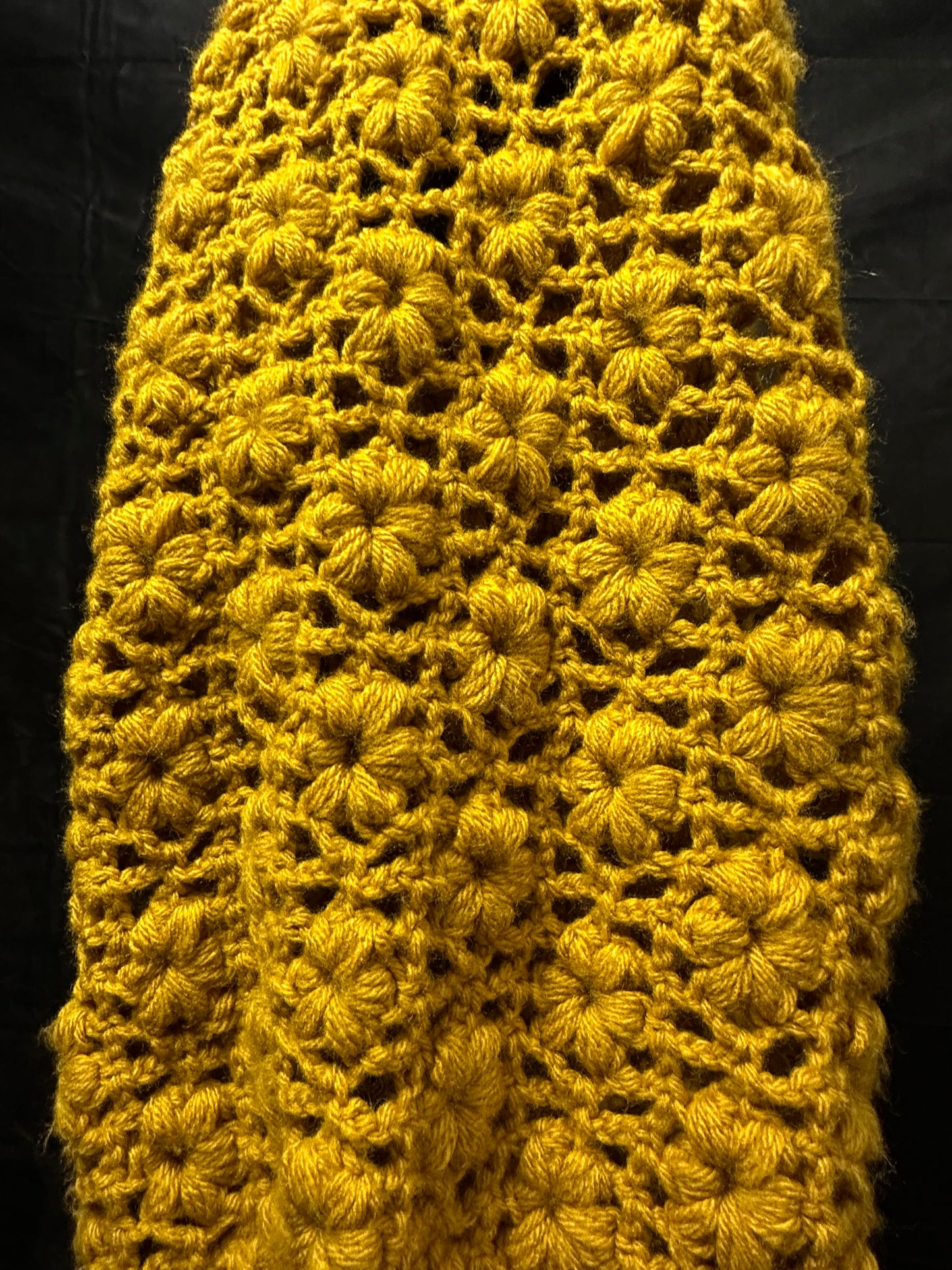 Flower Puff Sleeve Sweater