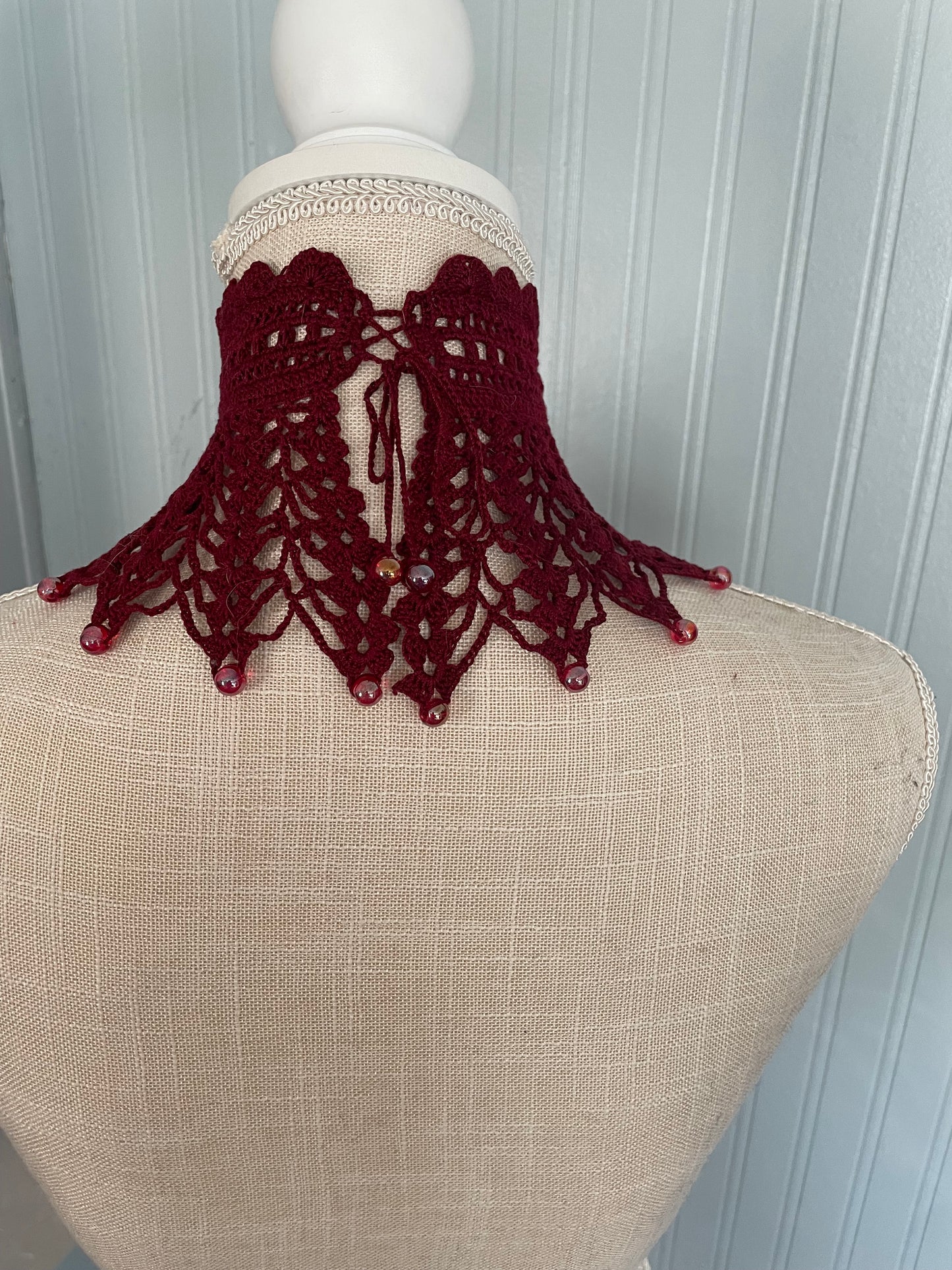 Gothic Vampire Highneck Choker