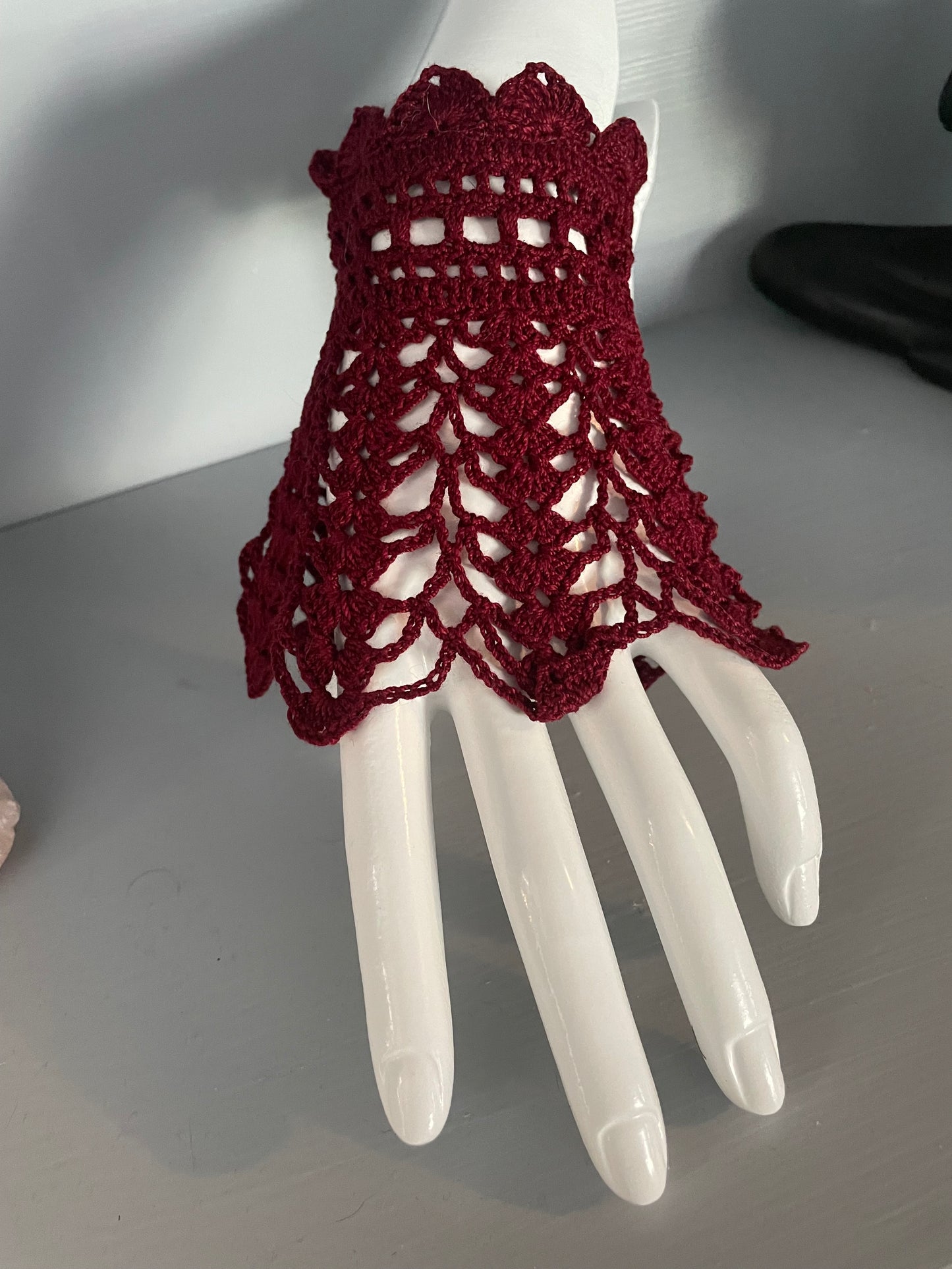 Victorian Lace Wrist Cuffs