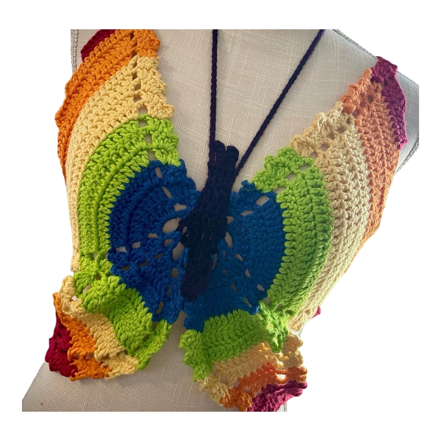 Rainbow Butterfly Top