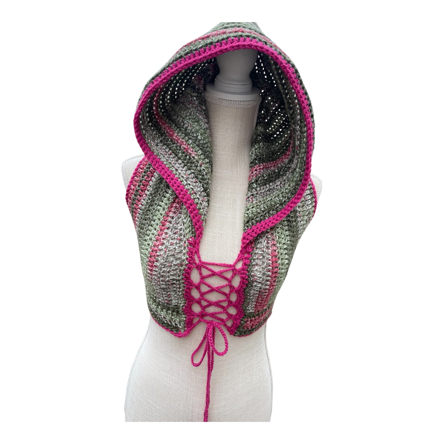 Dreamcatcher Hooded Crop Vest