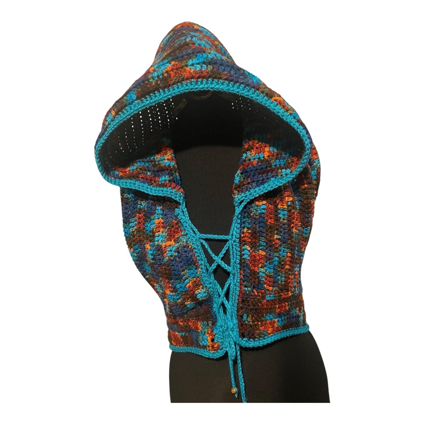 Dreamcatcher Hooded Crop Vest