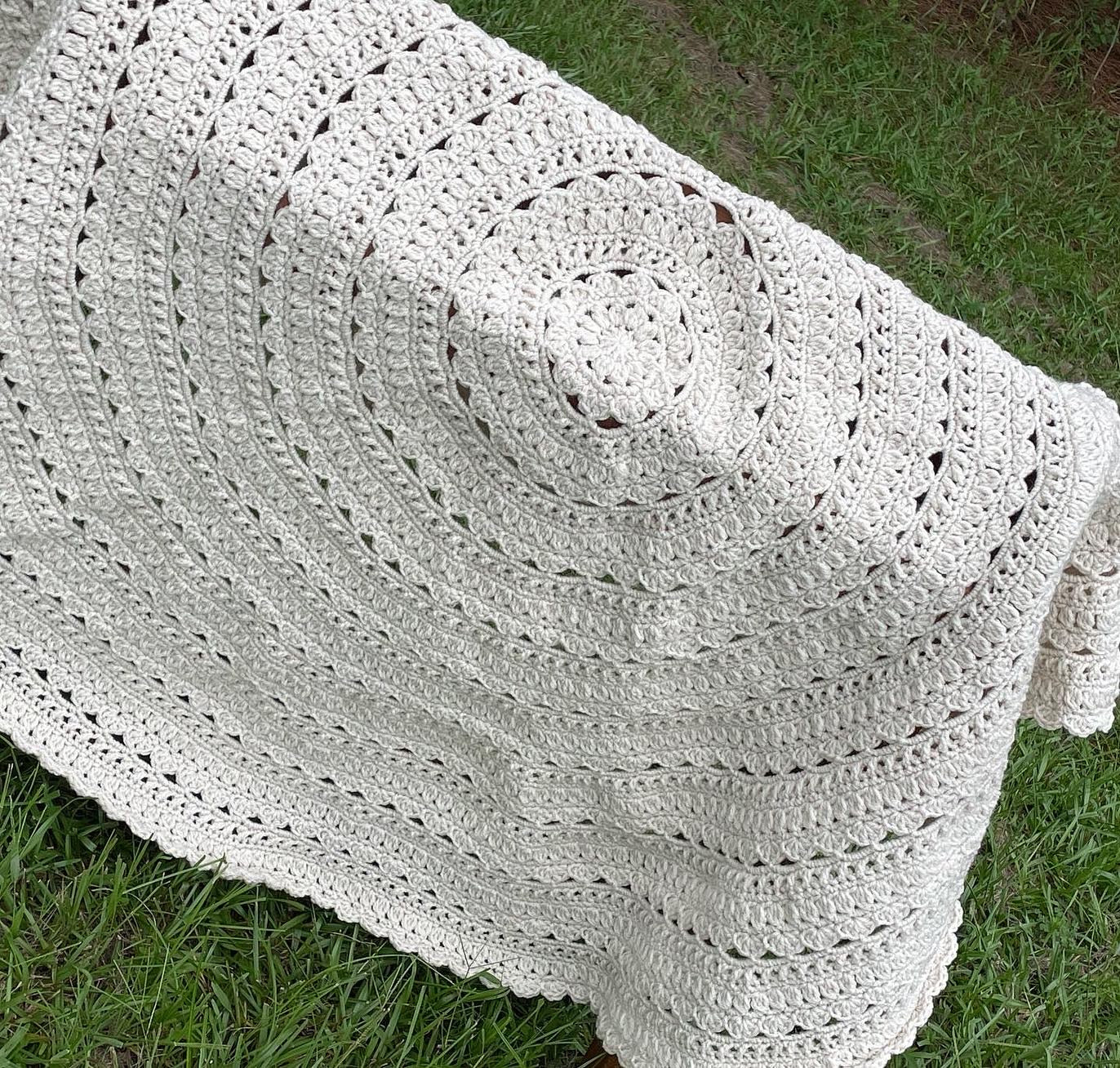 Round Heirloom Blanket