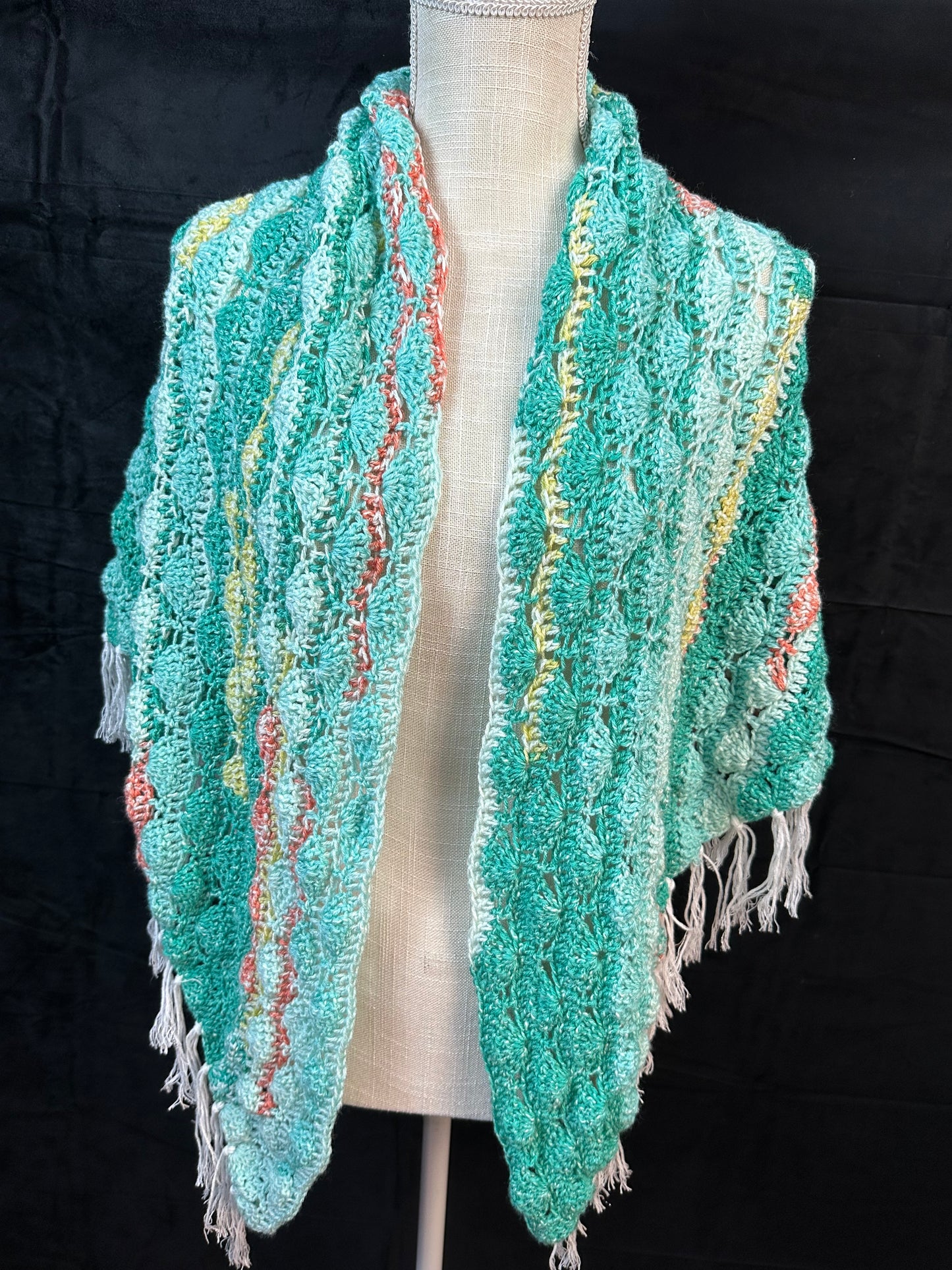 Seashells by the Tropical Seashore Wrap/Shawl