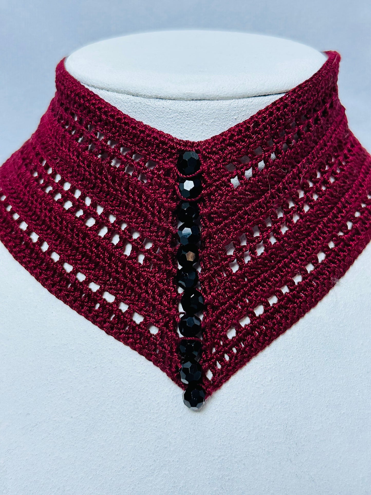Victorian Mourning Collar