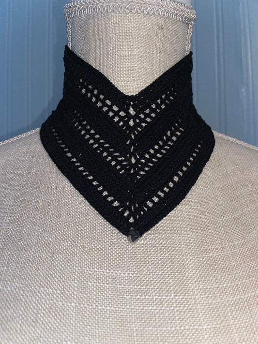 Victorian Mourning Collar