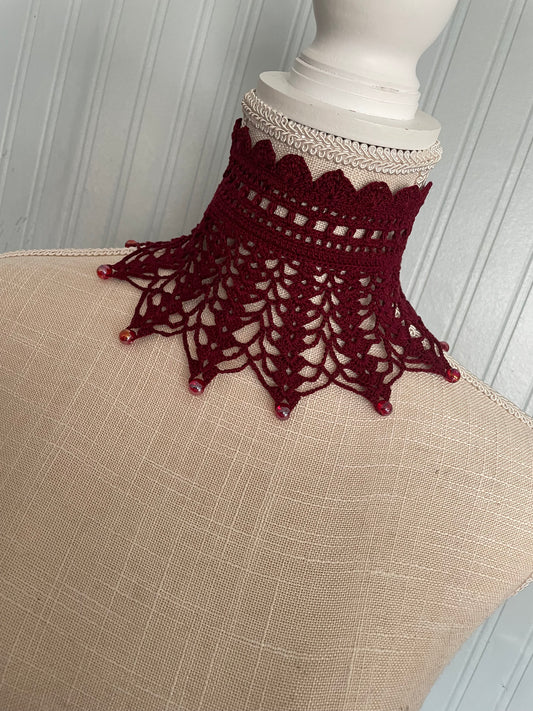 Gothic Vampire Highneck Choker