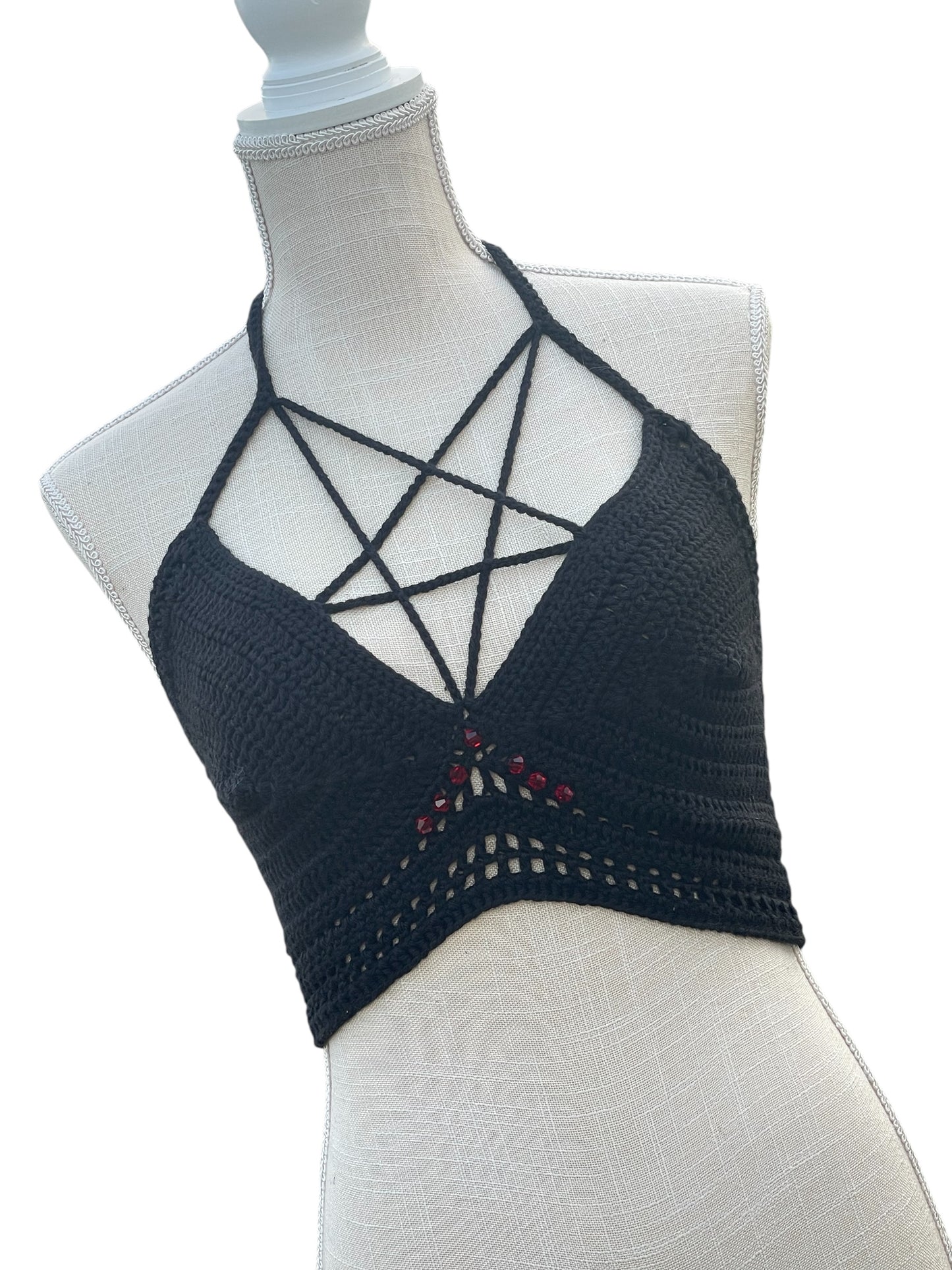 Pentagram Crop Top