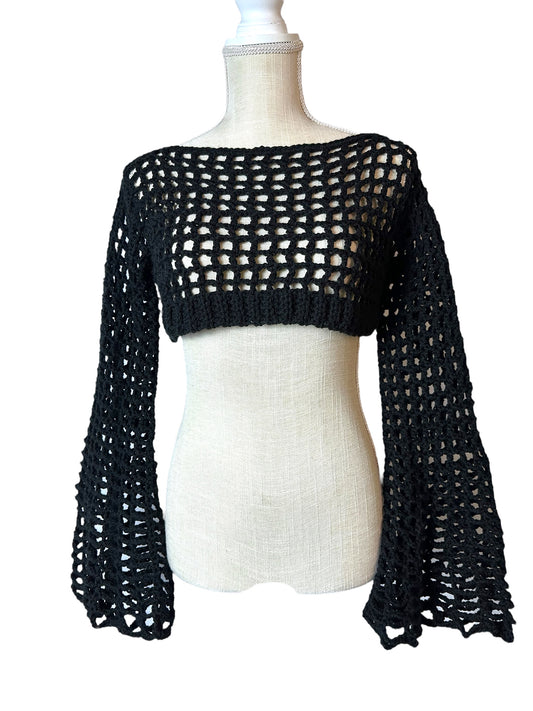 Mesh Crop Top