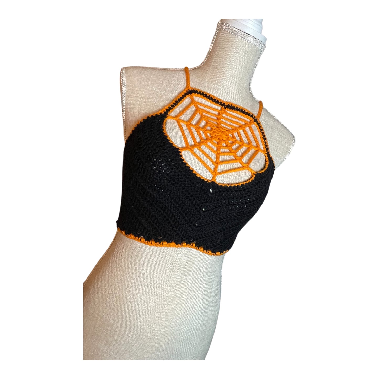Spiderweb Crop Top