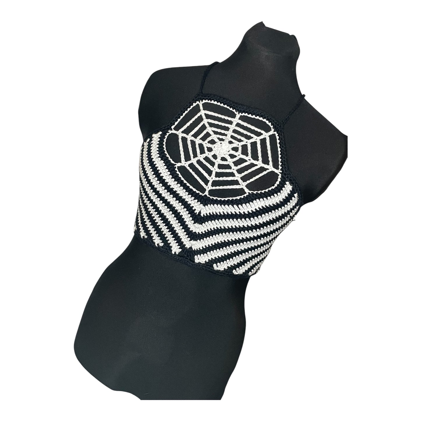 Spiderweb Crop Top