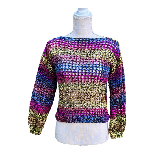 Glowing Mesh Sweater