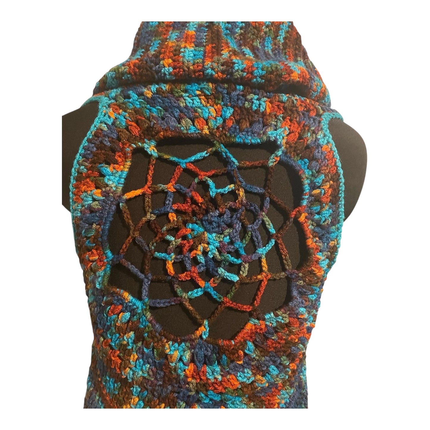 Dreamcatcher Hooded Crop Vest