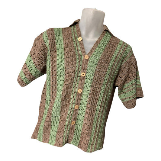 Luquillo Button Down Stipe Shirt