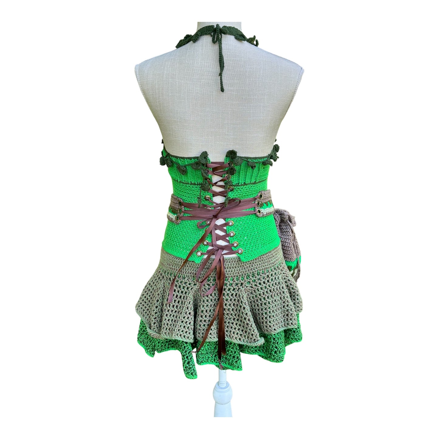 Custom Fairy Dress with Belt and Pouch