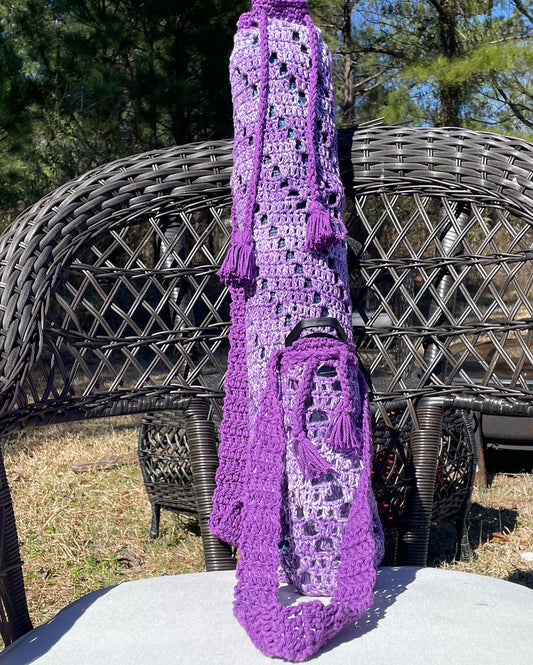 Yoga Mat Bag & Water Bottle Holder Set
